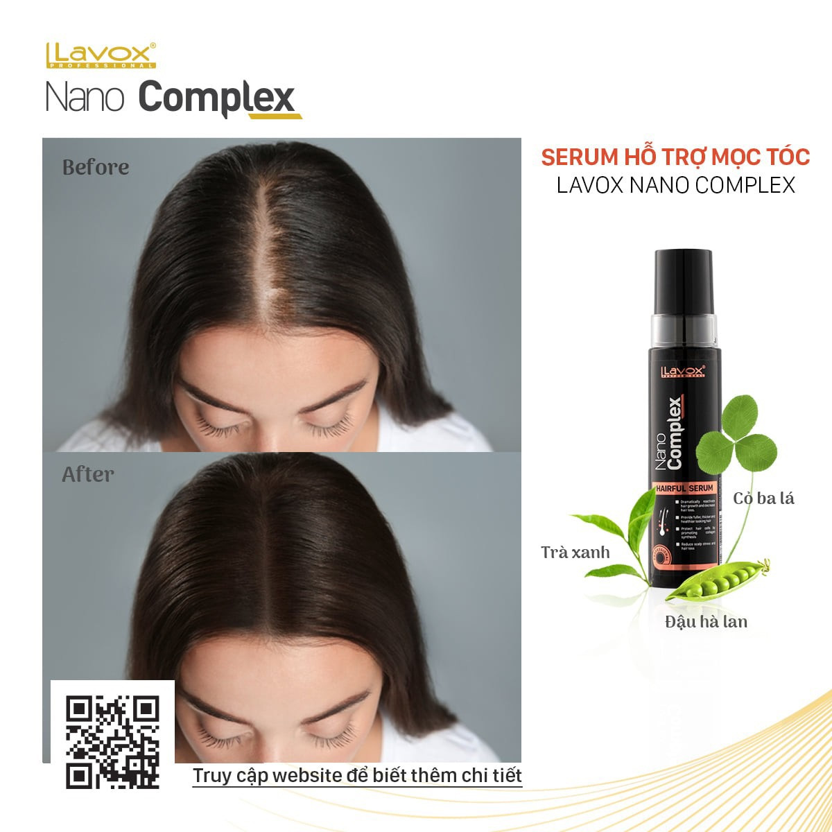 alt text: Hình ảnh chai serum Lavox Nano Complex