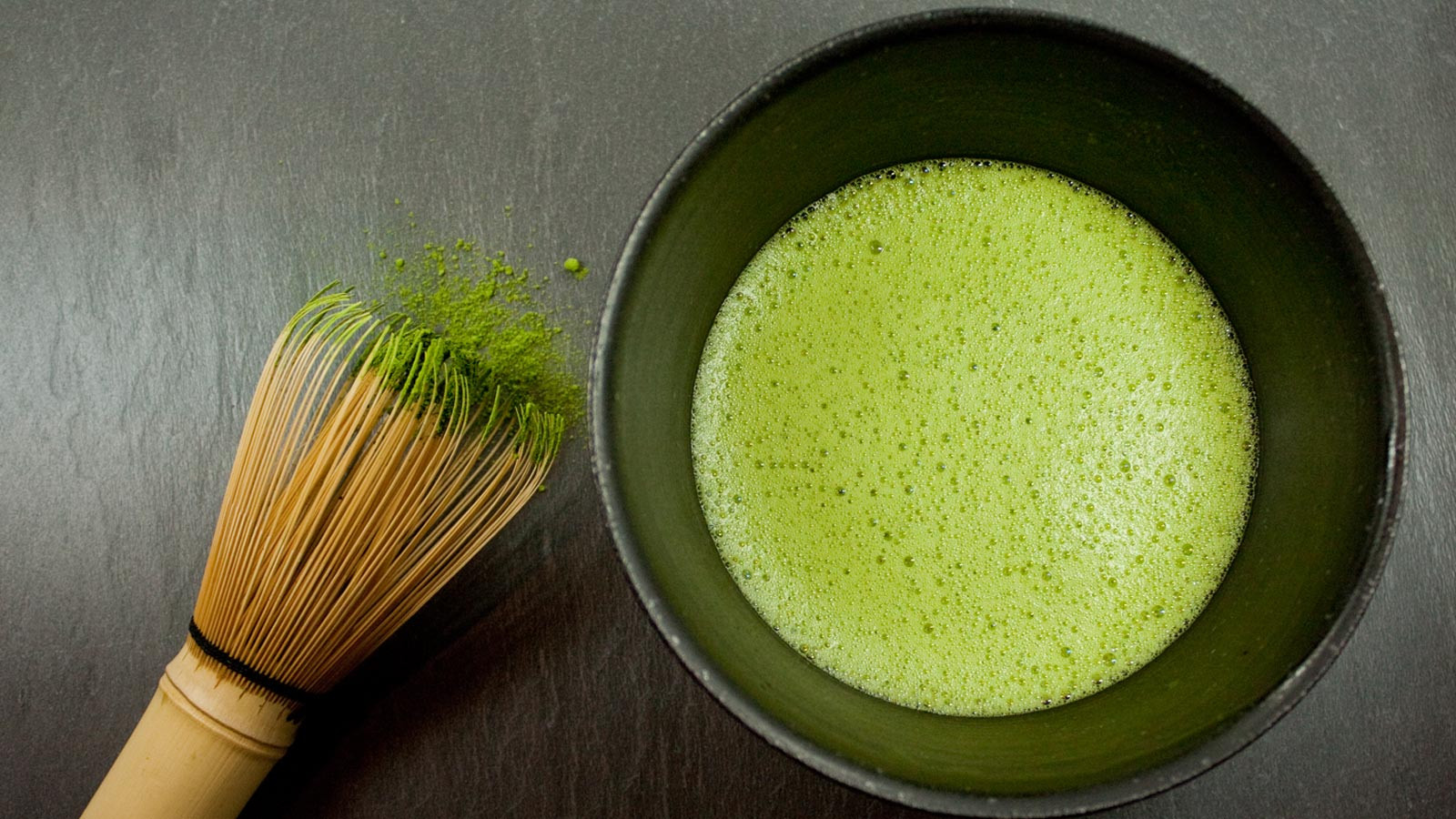 Cách ủ tóc với trà xanh Matcha.