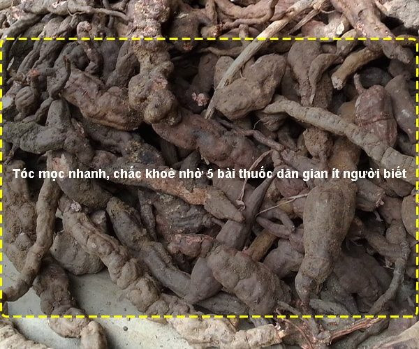 Tóc mọc nhanh, chắc khoẻ nhờ 5 bài thuốc dân gian ít người biết