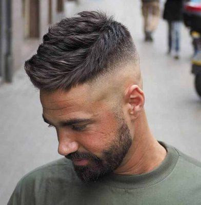 Tóc Slick Back Taper Fade