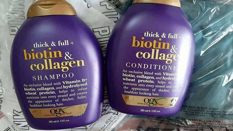 1- Dầu Gội Kích Thích Mọc Tóc Nhanh Biotin &amp; Collagen