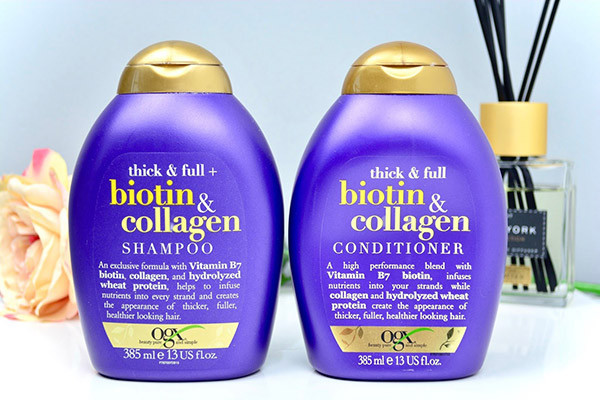 Dầu gội Ogx Biotin &amp; Collagen Shampoo