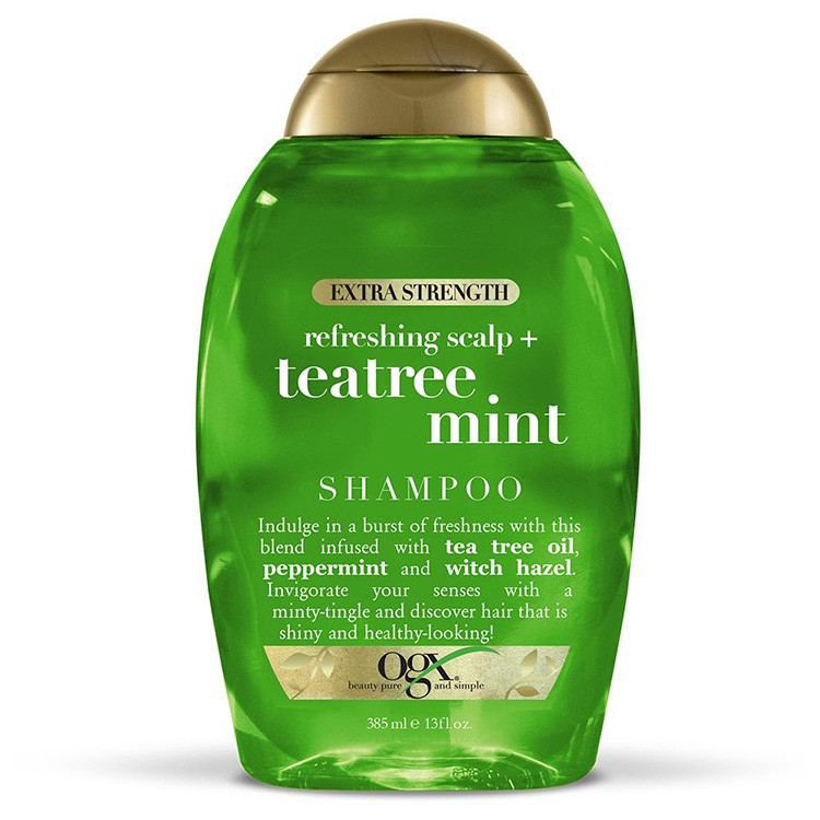 Dầu gội OGX Extra Strength Refreshing Scalp + Teatree Mint