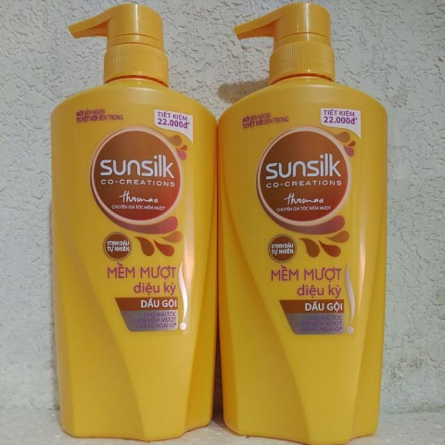 Dầu Gội Sunsilk Mềm Mượt Diệu Kỳ