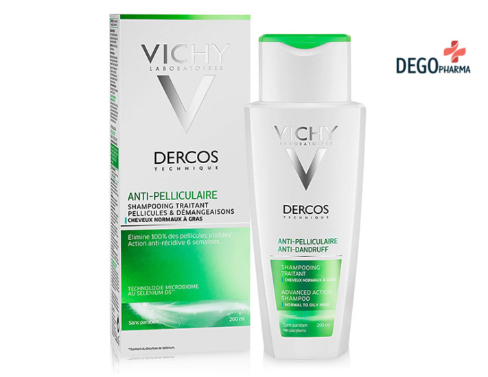 Dầu gội trị nấm Vichy Dercos Anti Dandruff