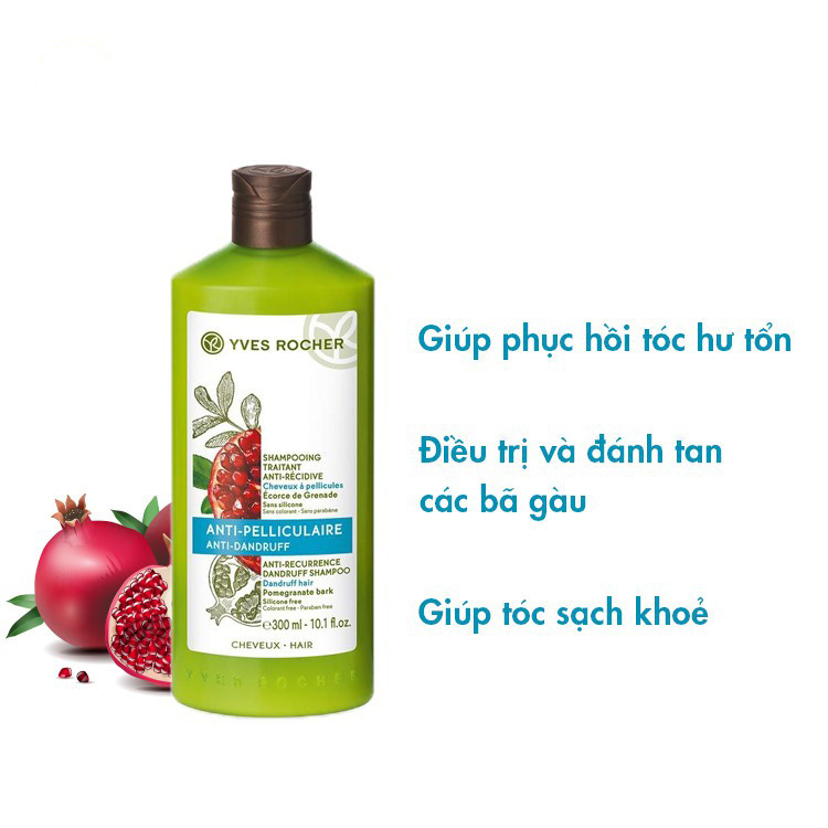 Dầu gội Yves Rocher Anti-Pelliculaire