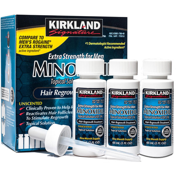 Dùng thuốc Minoxidil