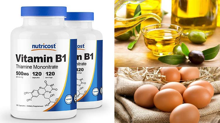 Kích thích mọc tóc nhanh từ vitamin B1, dầu olive và trứng gà
