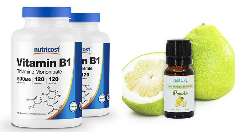 Làm xịt tóc từ vitamin B1 và tinh dầu bưởi