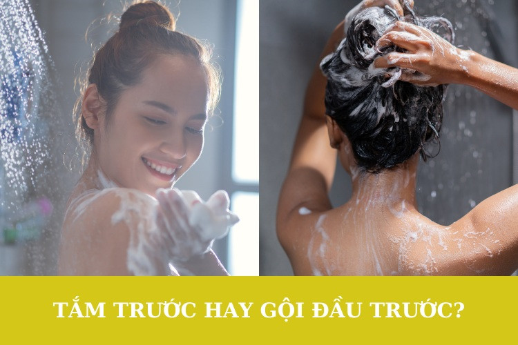 Lợi ích của việc tắm trước khi gội đầu