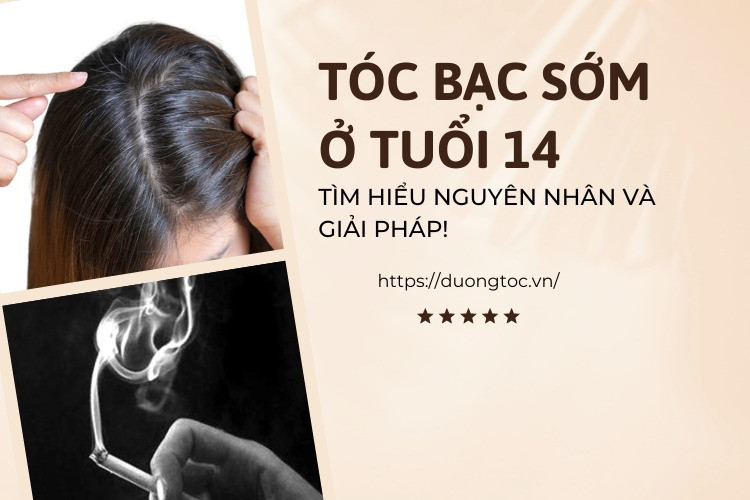 Tóc bạc sớm ở tuổi 14: Tìm hiểu nguyên nhân và giải pháp! 1