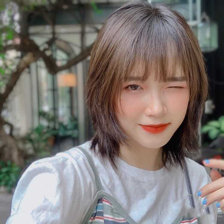 Tóc tém cho nữ mặt nhỏ