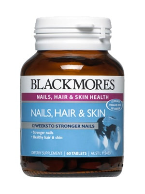 Viên Uống Kích Thích Mọc Tóc Blackmores Nails Hair Skin