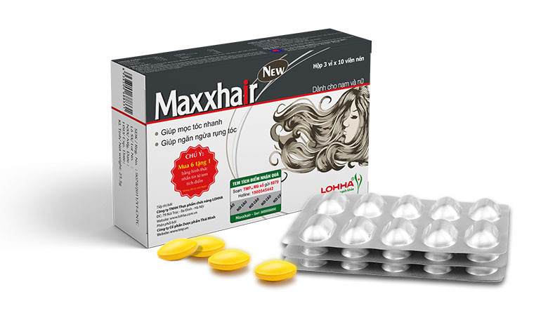 Viên Uống Kích Thích Mọc Tóc Maxxhair
