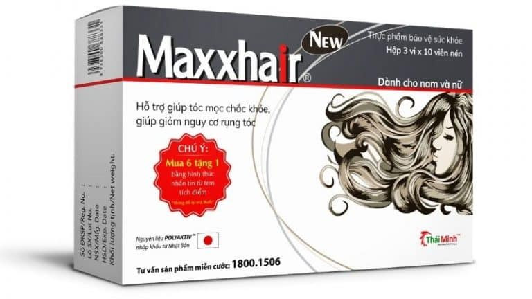 Viên uống ngăn rụng tóc Maxxhair